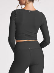 Refine Long Sleeve Bra Top