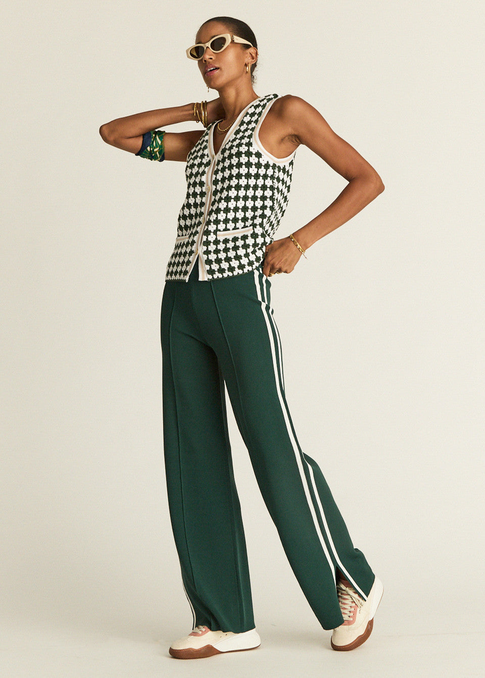LES BORDER FREYA KNIT PANT