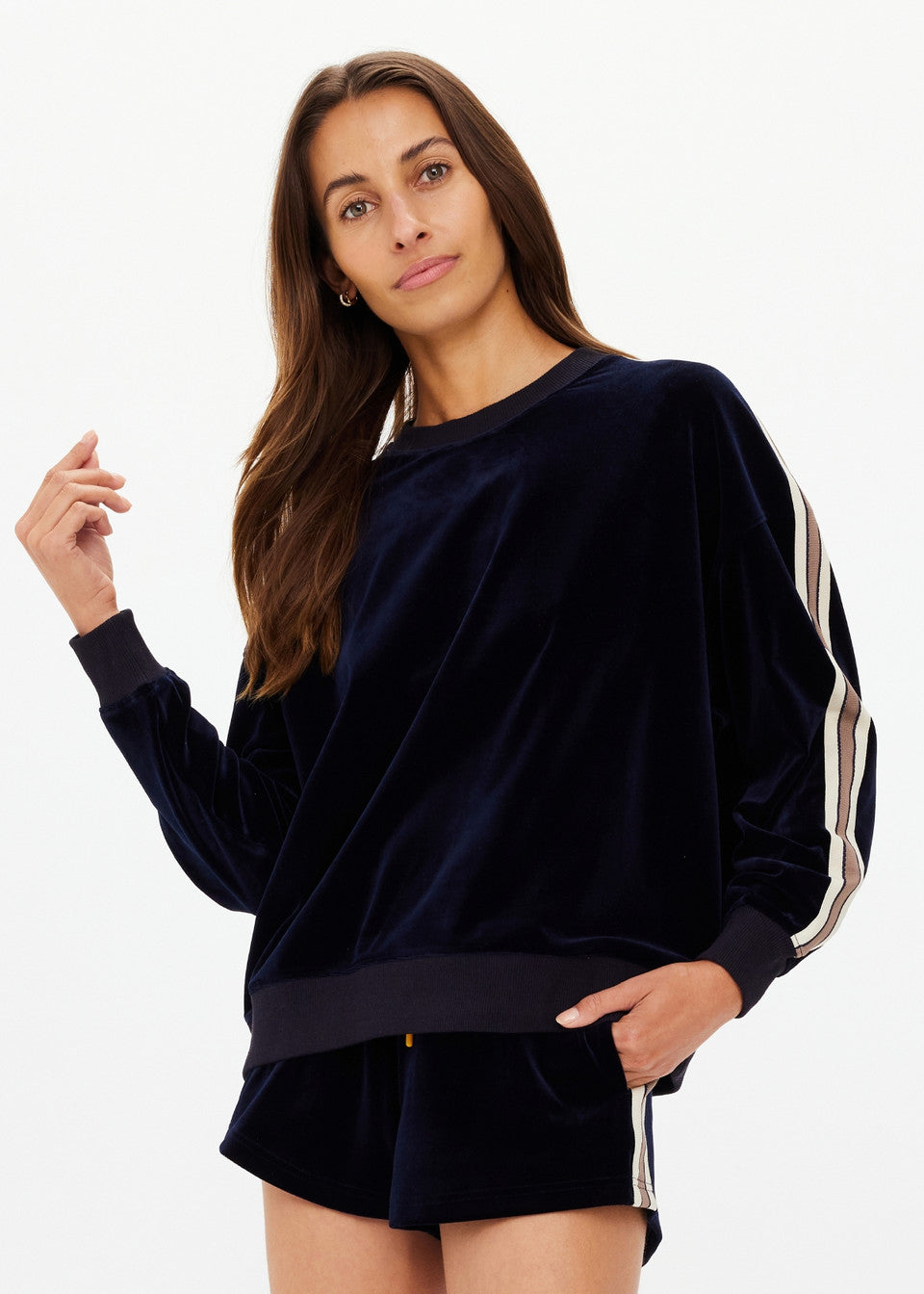 MONACO LISEL CREW NECK SWEATER