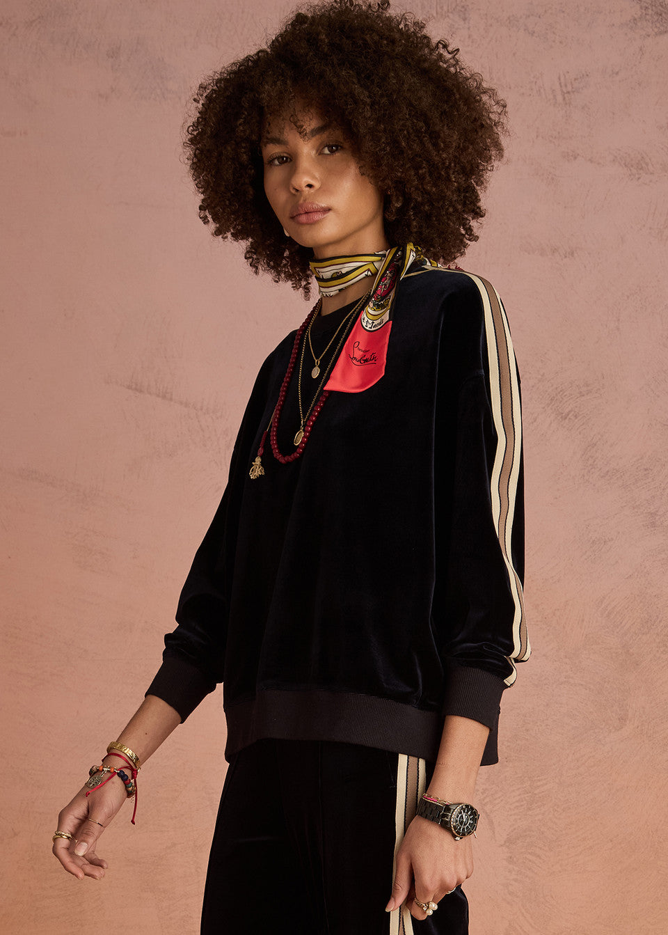 MONACO LISEL CREW NECK SWEATER