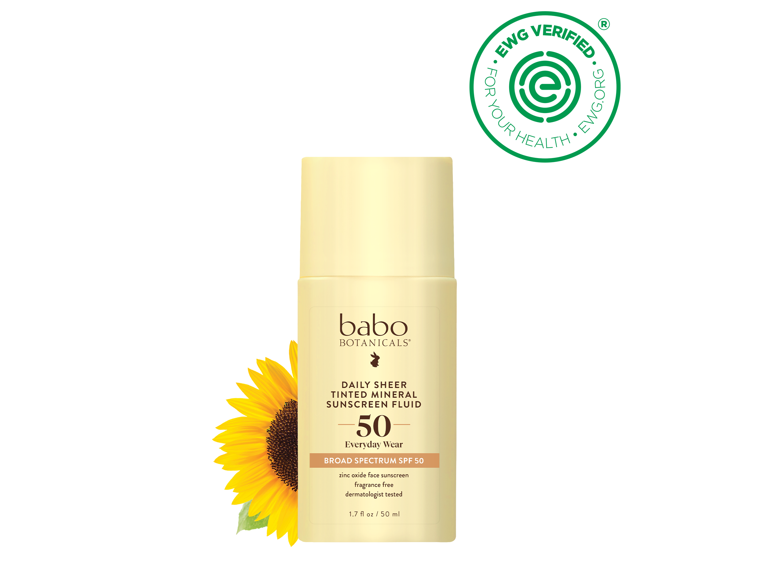 Daily Sheer Tinted Mineral Sunscreen Fluid SPF50