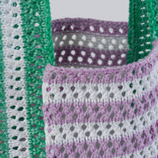 Stripe Mini Raffia Bag