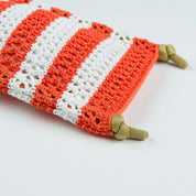 Stripe Raffia Phone Sling