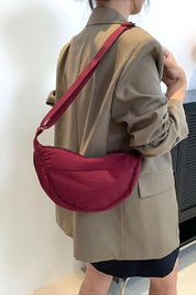 Crossbody Lightweight Halfmoon Bag