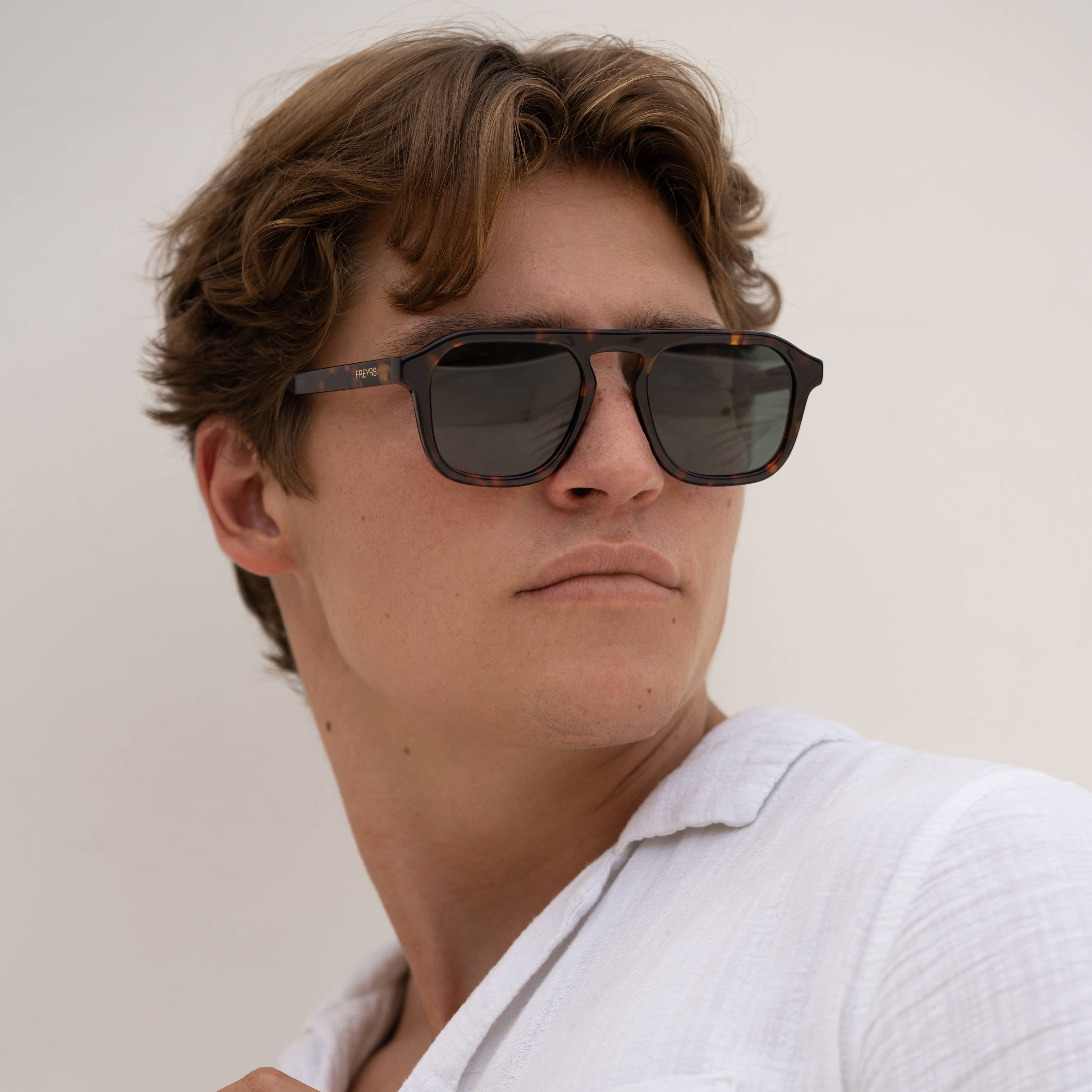 Addison Acetate Mens Aviator Sunglasses