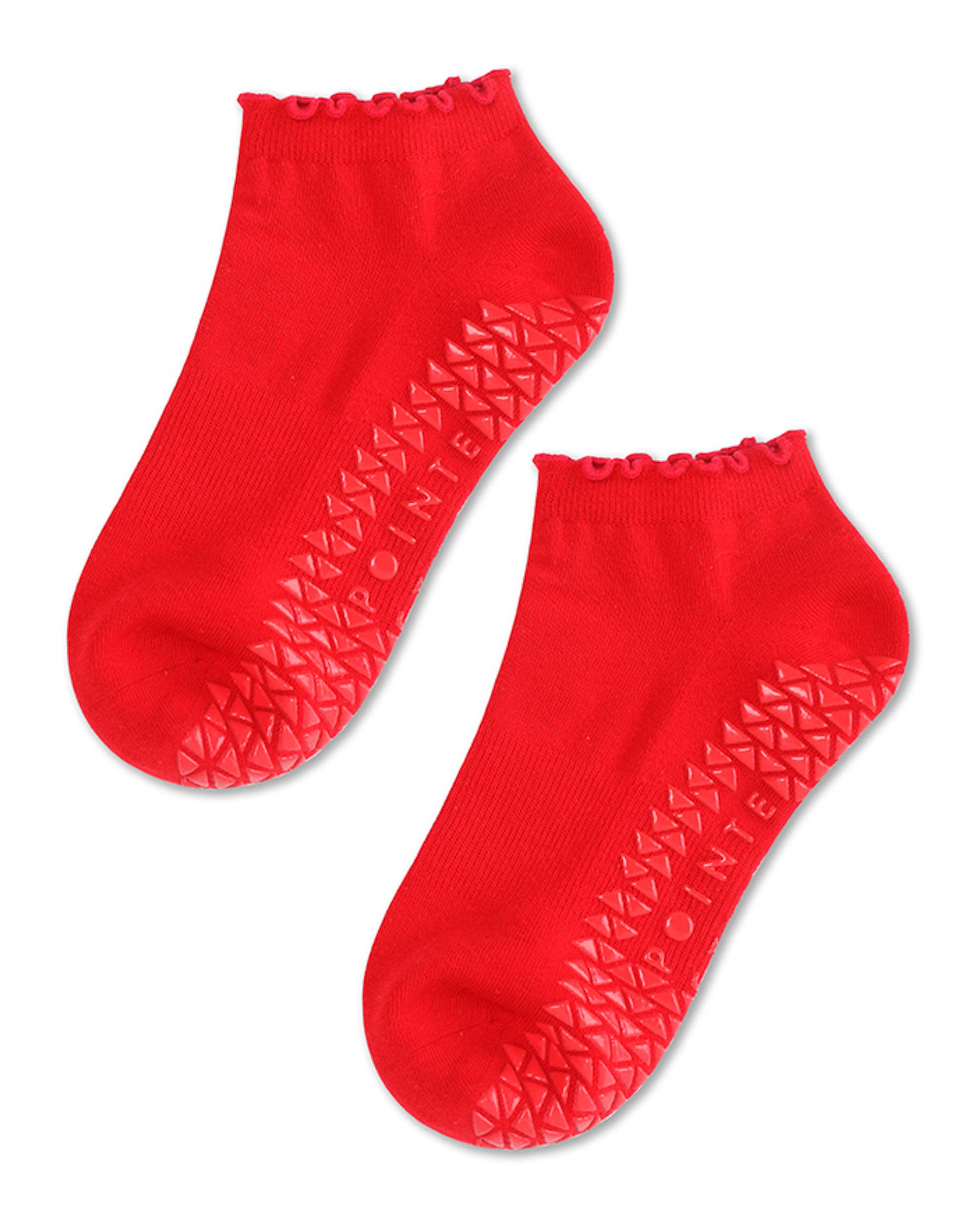 Women's Ruffle Full Foot Grip Sock