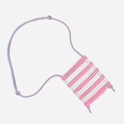 Stripe Raffia Phone Sling