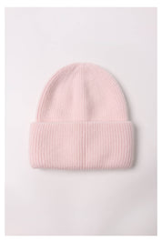 Angora Beanie Hat - Pink