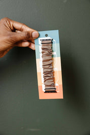Hazelnut Luxe Scrunchie Band Compatible with Apple Watch