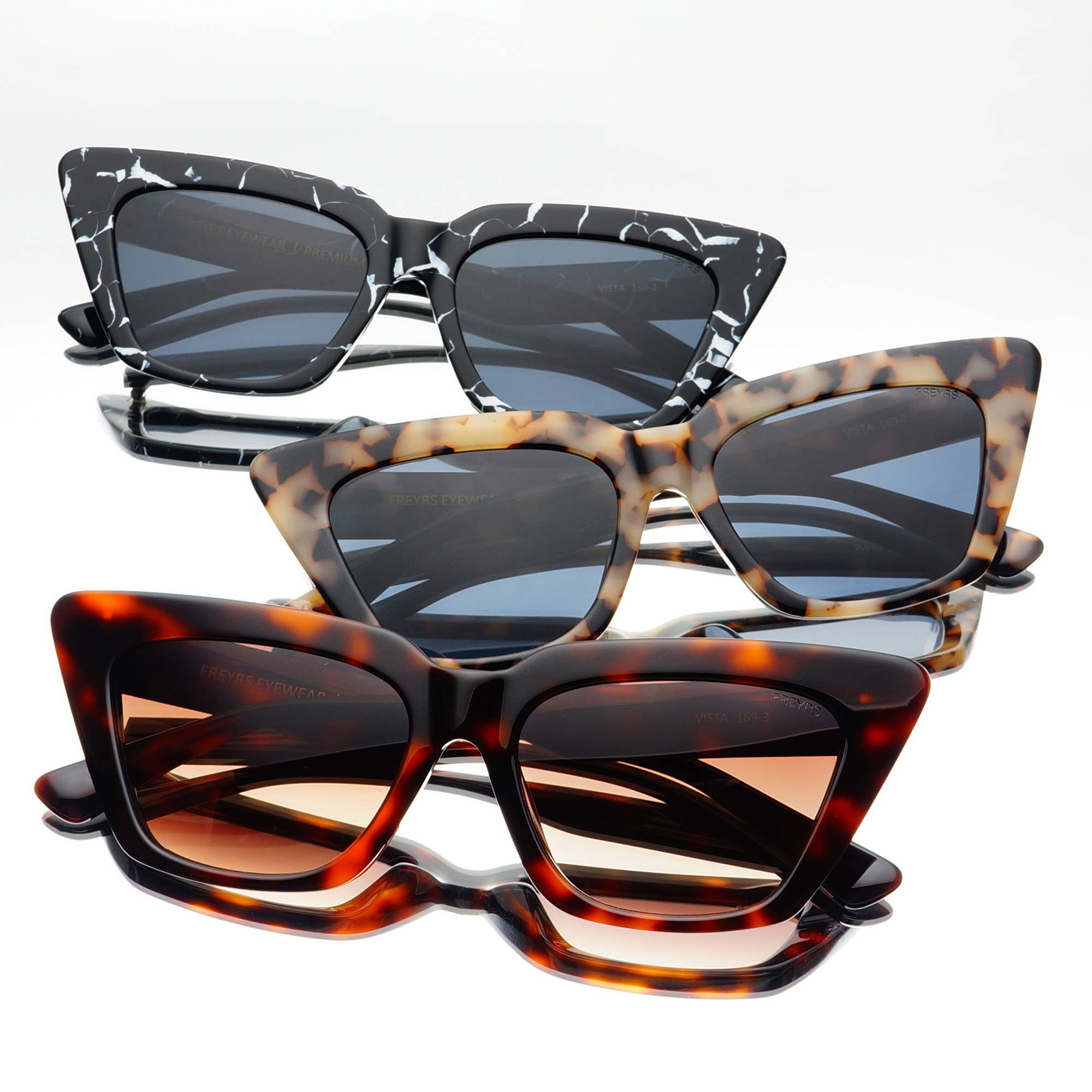 Vista Acetate Cat Eye Sunglasses