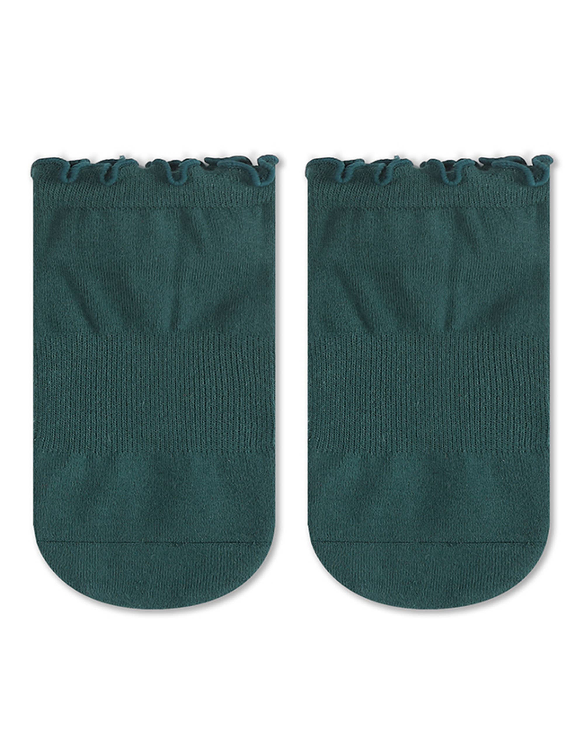 Women's Ruffle Full Foot Grip Sock