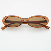 Mimi Acetate Oval Sunglasses