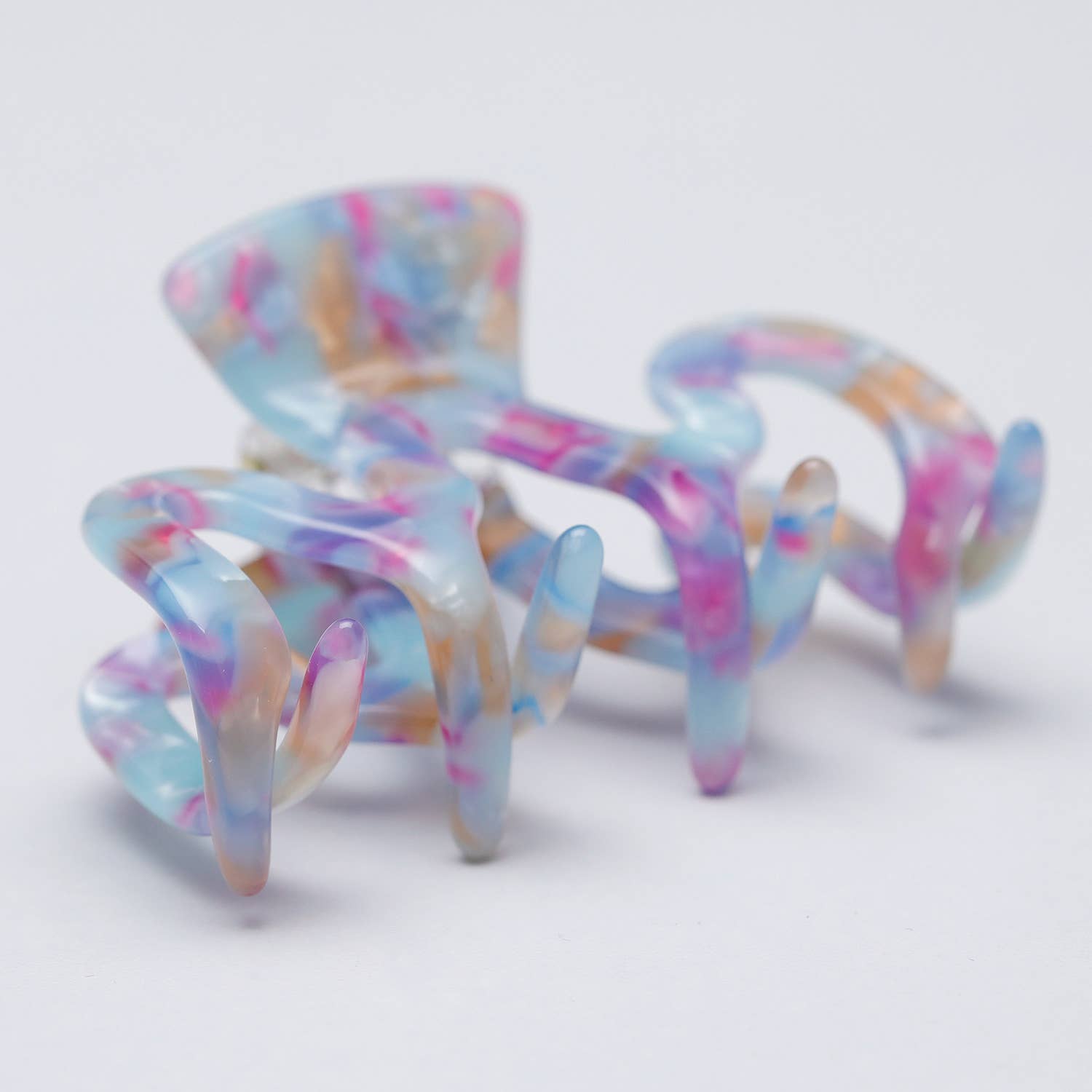Aquamarine | Assorted Small/Medium Claw Clips