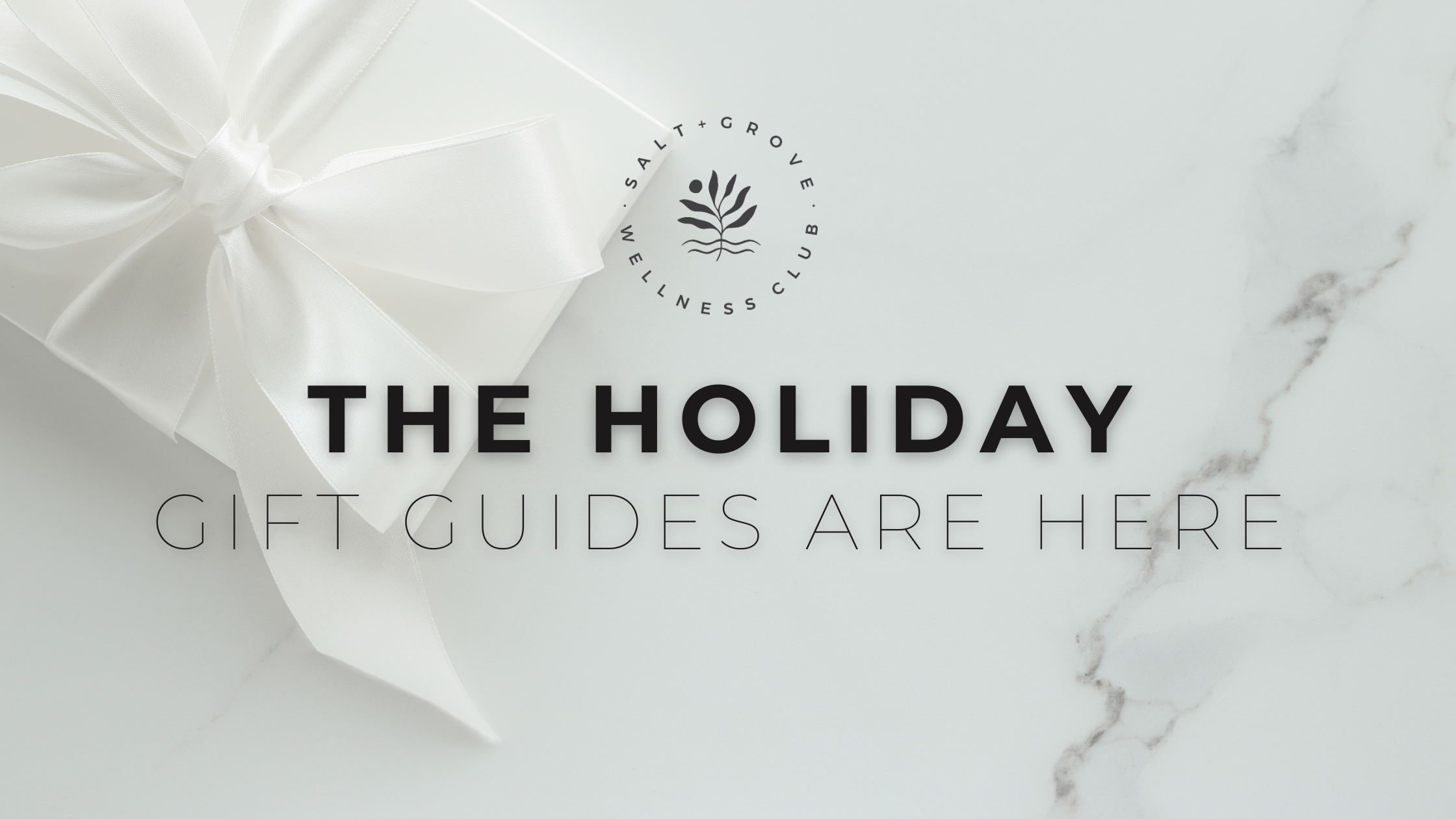 Give the Gift that keeps on Giving. The SALT + GROVE 2025 Gift Guide Collection