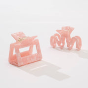 Saltwater Pink | Assorted Small/Medium Claw Clips