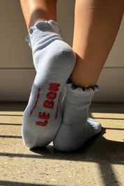 Ruffled Hugger Crew Socks  (Wholesale)
