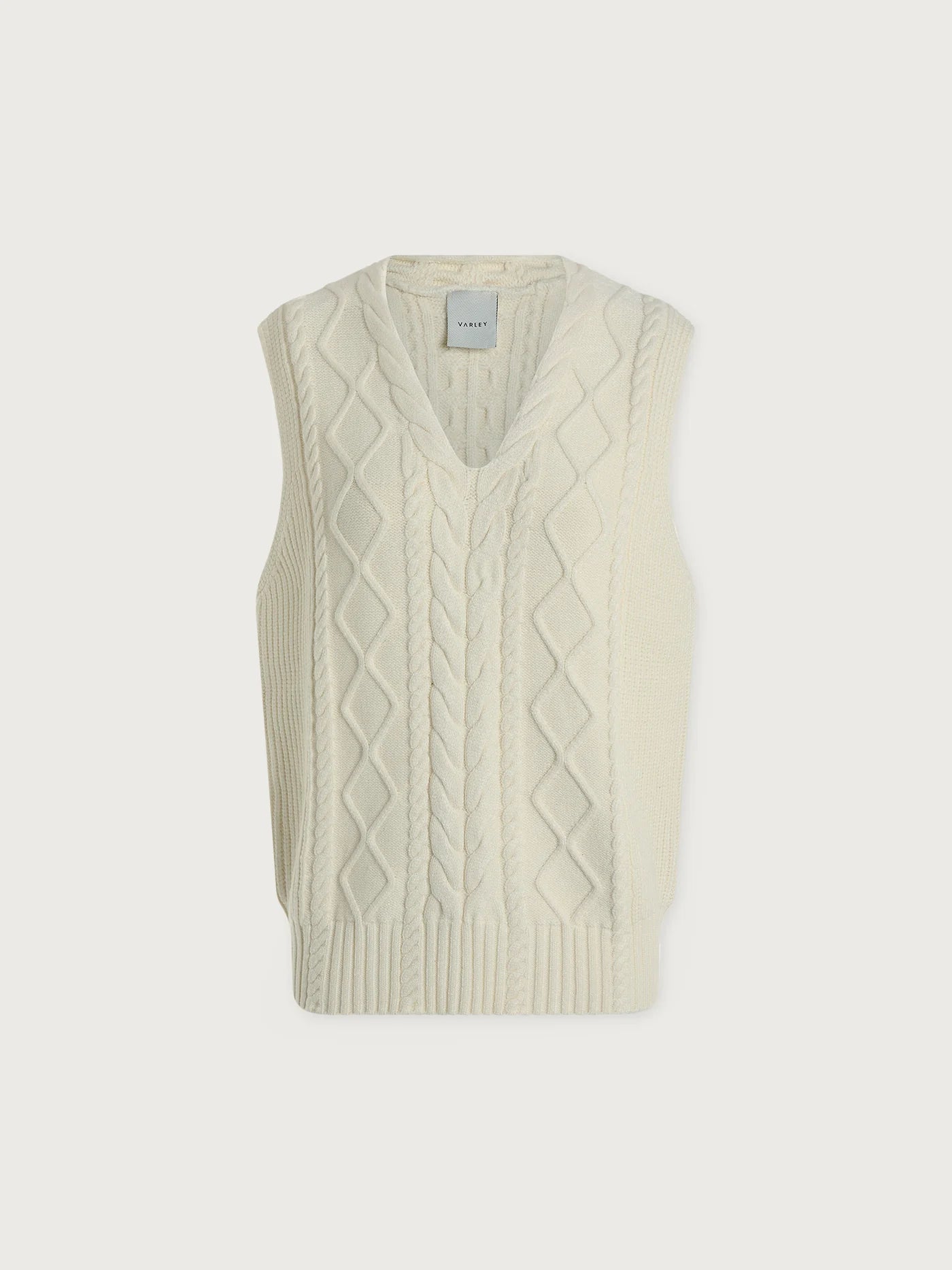 Kay Cable Knit Vest