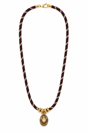 Cocoa Cord Necklace