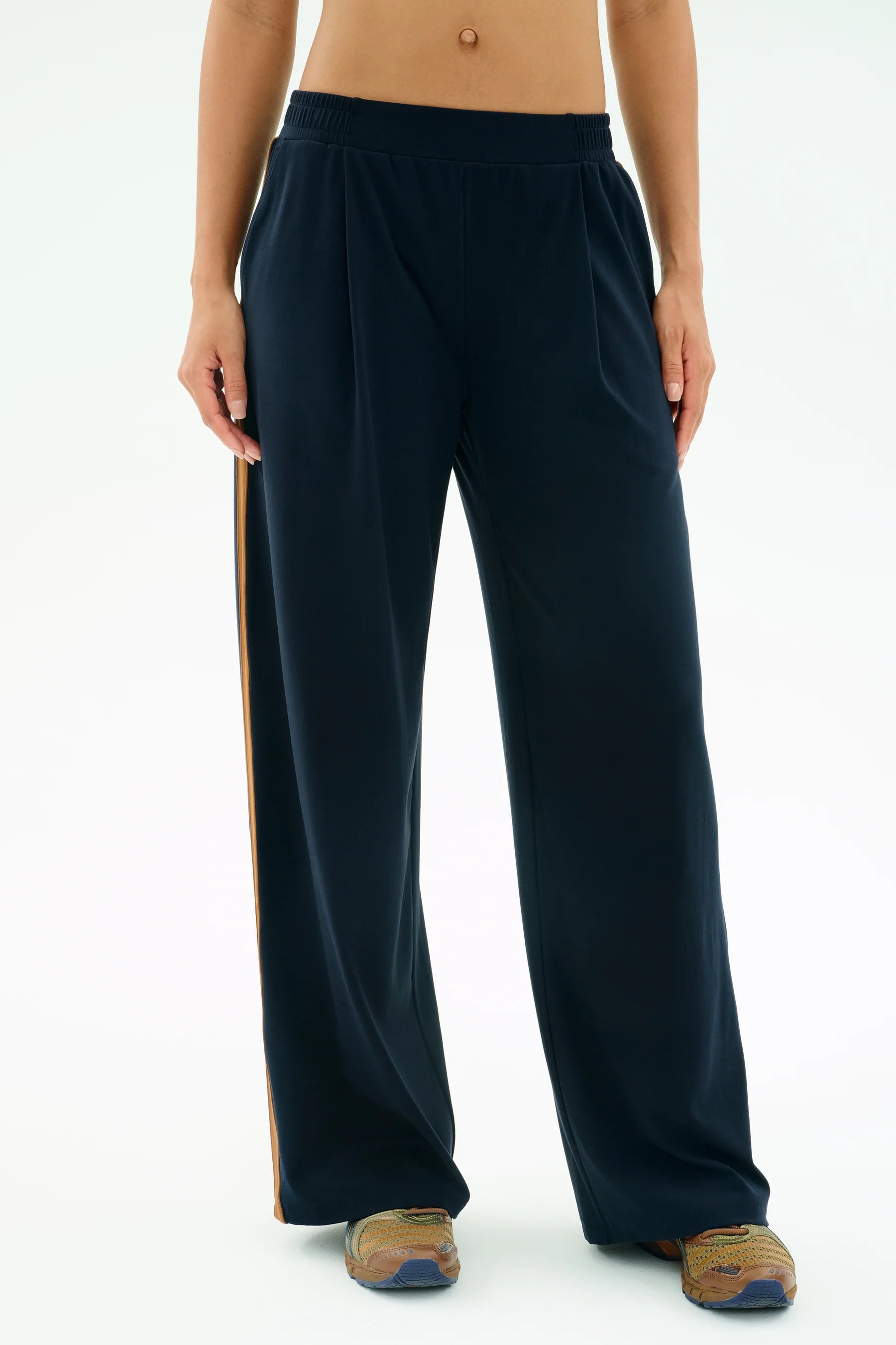 Luca Airweight Trouser with Stripe