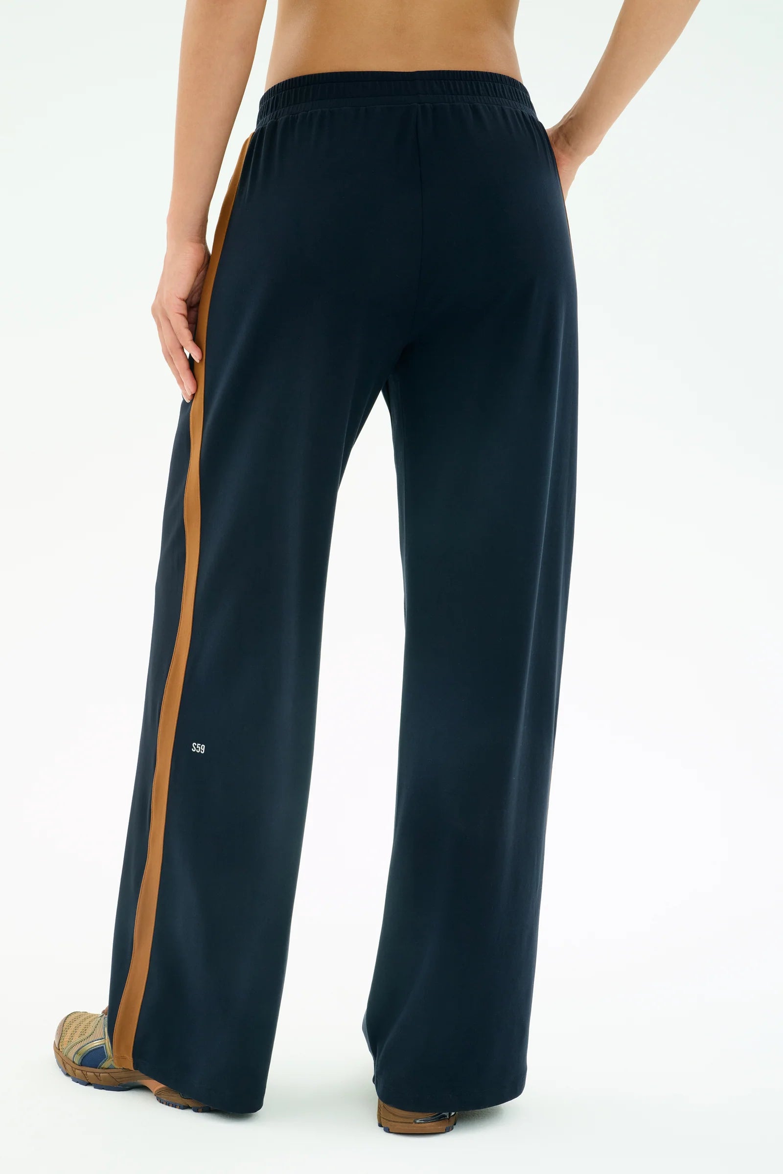 Luca Airweight Trouser with Stripe