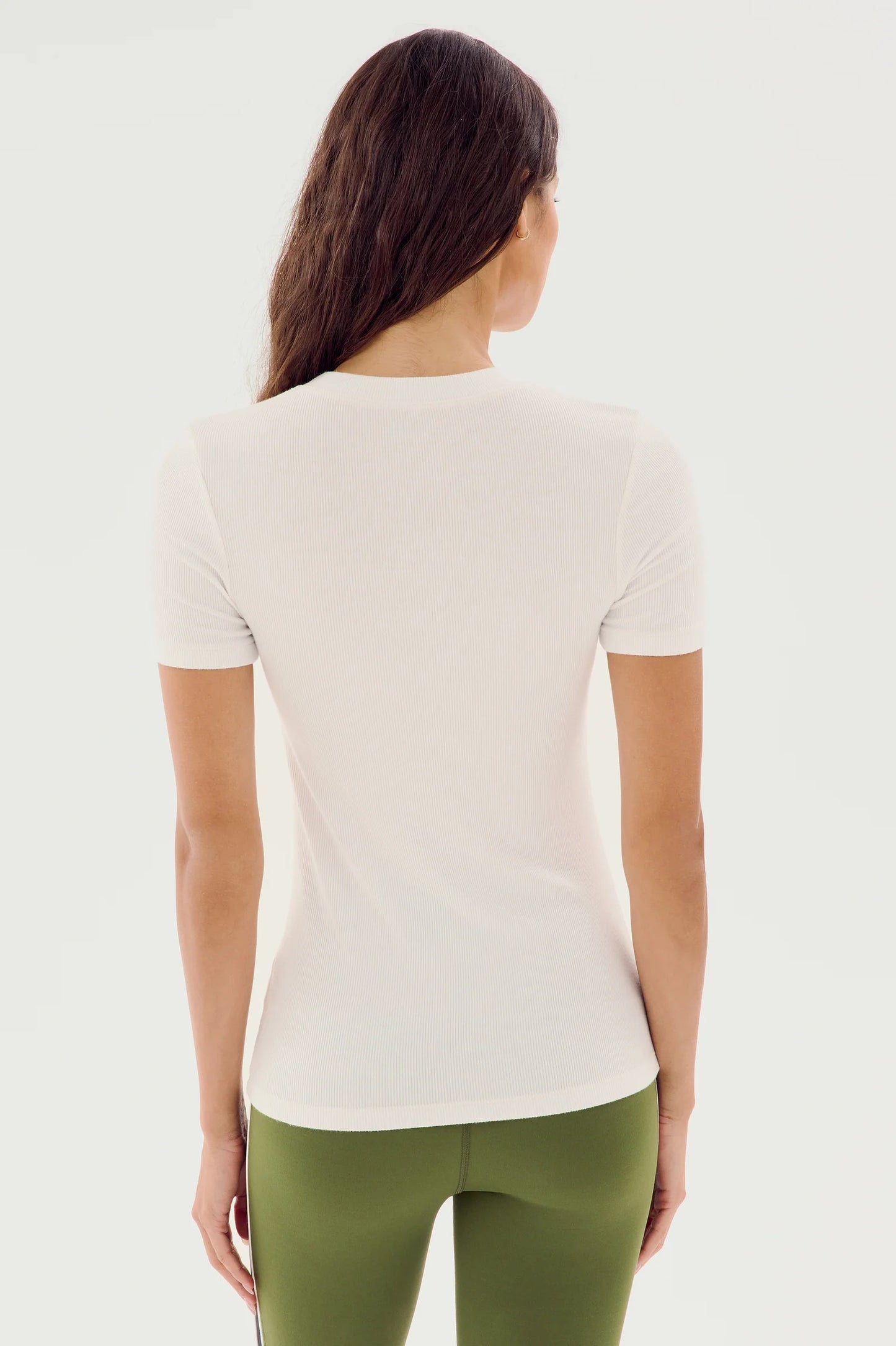 Louise Rib Short Sleeve Shirt