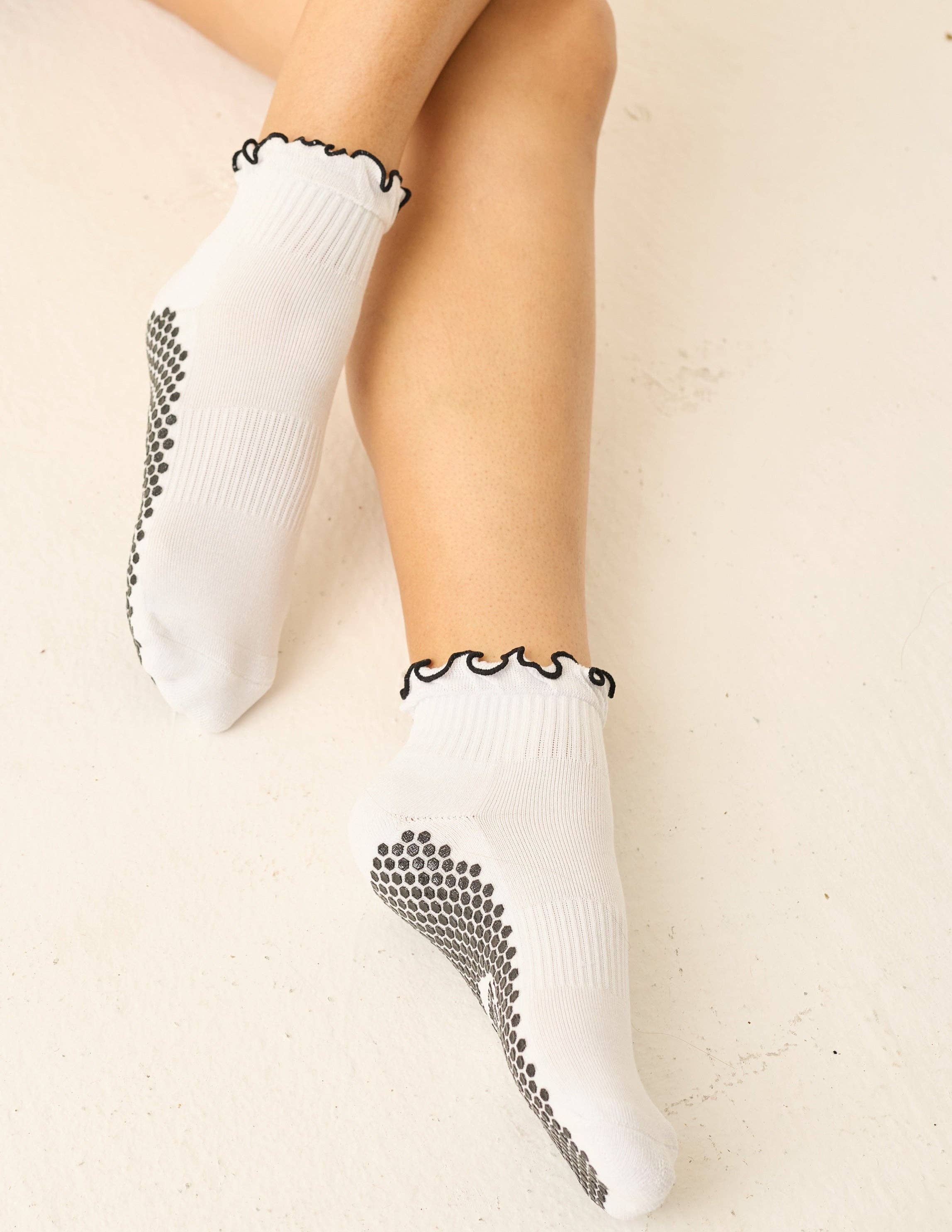 The Ruffle Grip Sock