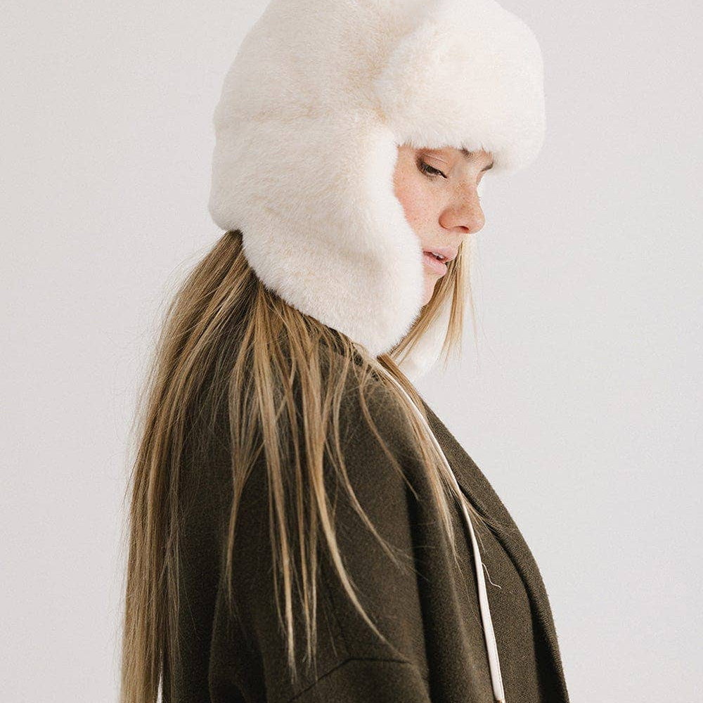 Logan Faux Fur Trapper Hat