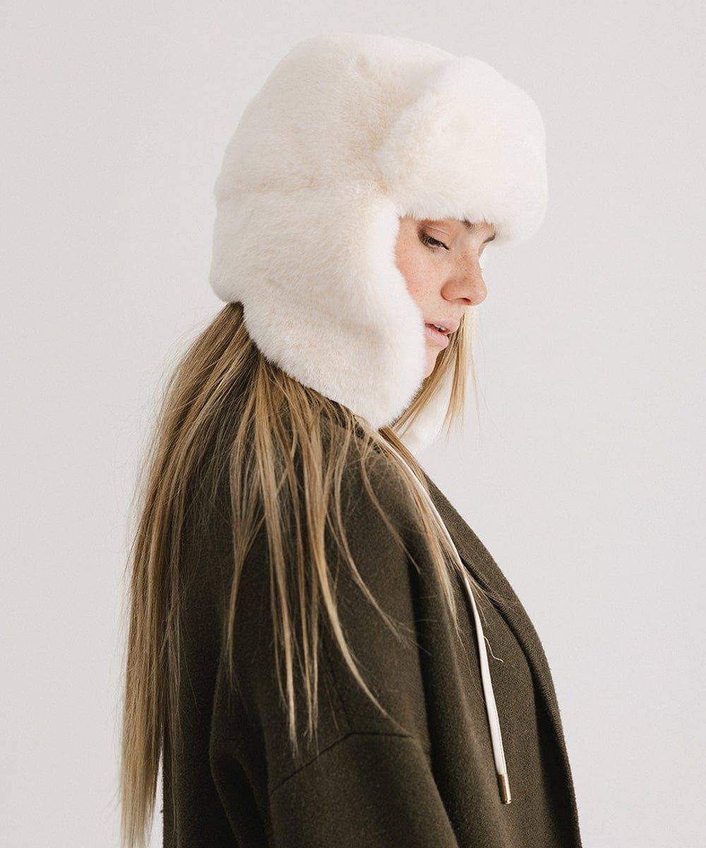 Logan Faux Fur Trapper Hat