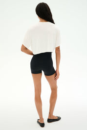 Djuna Oversized Crop Jersey Tee
