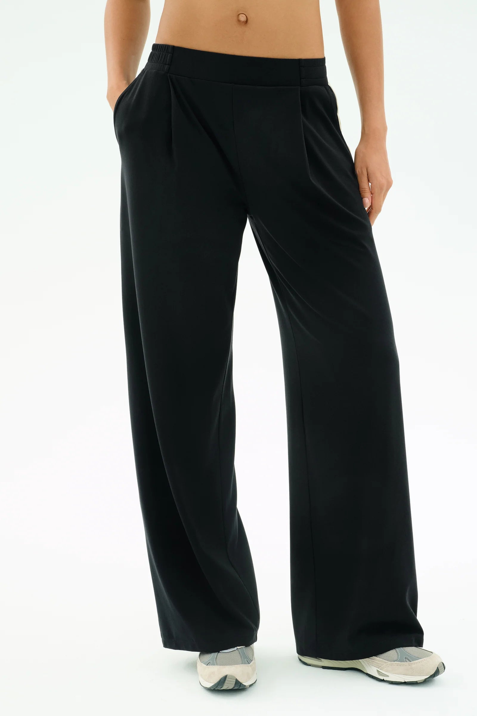 Luca Airweight Trouser with Stripe