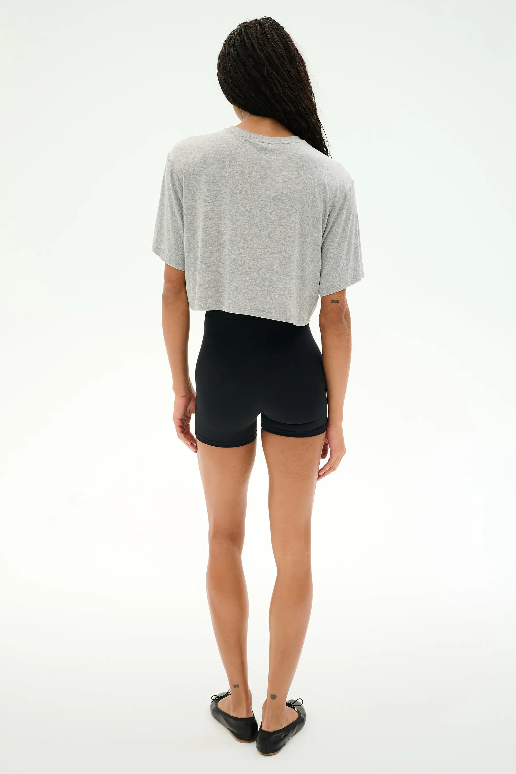 Djuna Oversized Crop Jersey Tee