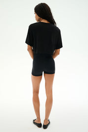 Djuna Oversized Crop Jersey Tee