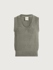 Ferns Open Knit Tank