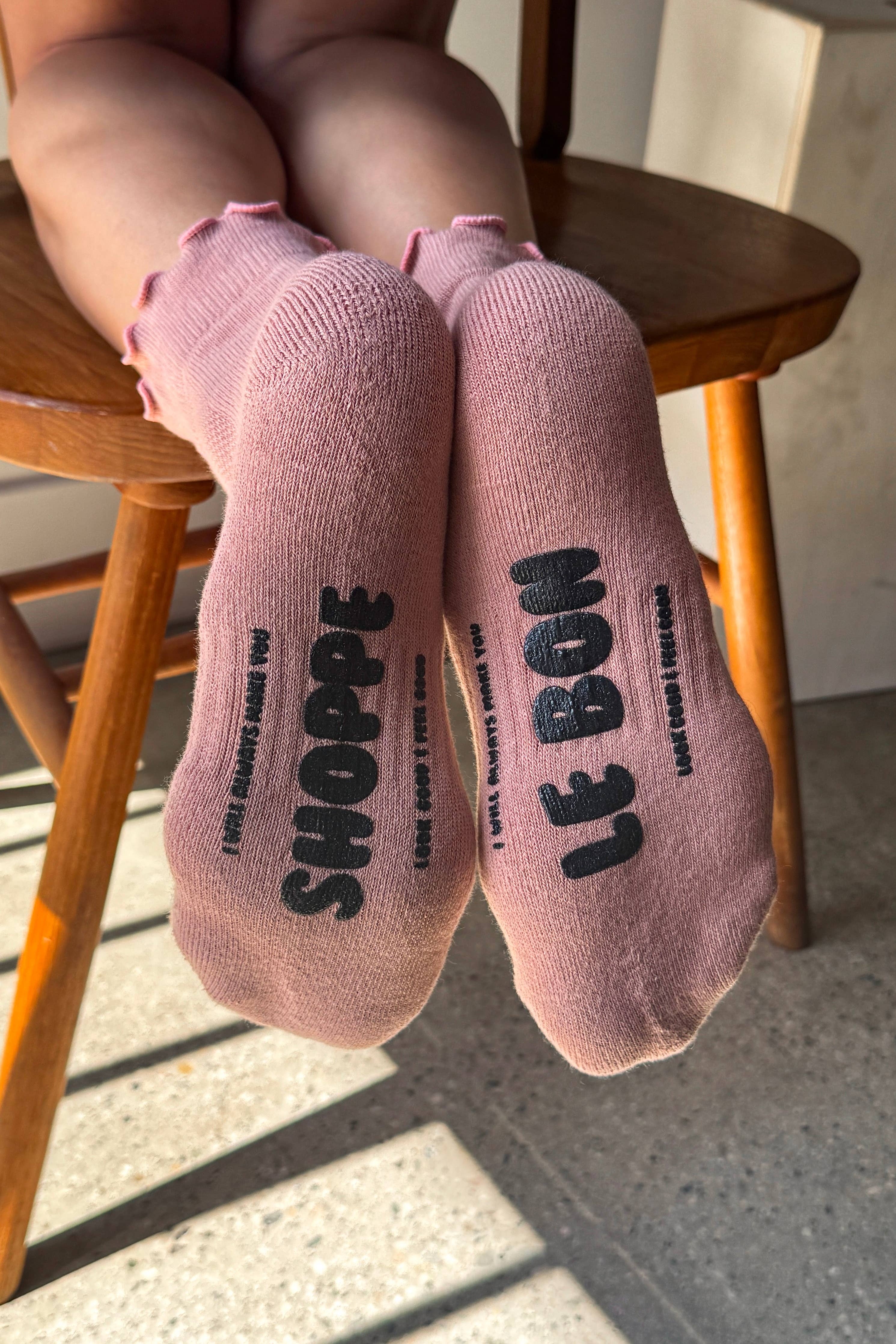 Ruffled Hugger Crew Socks  (Wholesale)