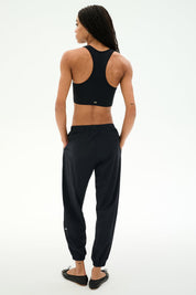 Megan Woven Nylon Jogger