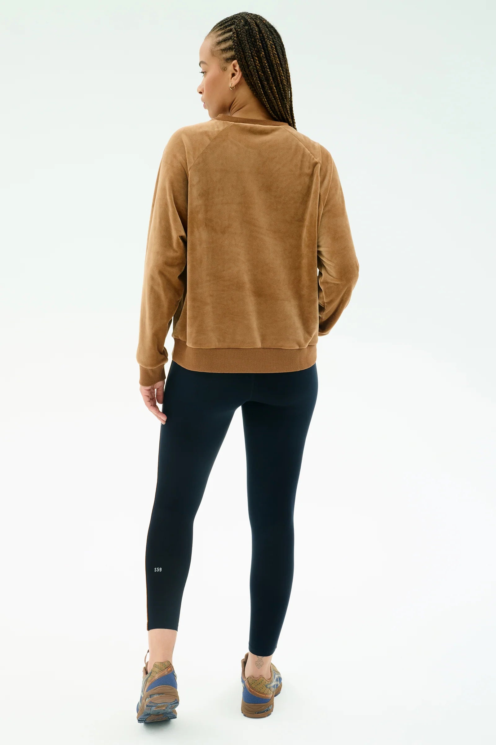 Joy Velour Crewneck