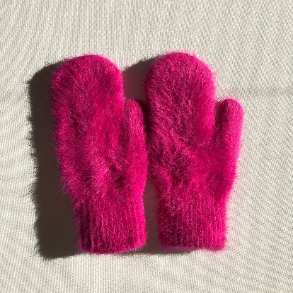 
                      
                        Fluffy Angora Mittens
                      
                    