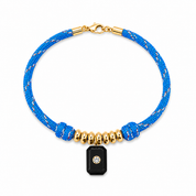 Harbor Blue Drift Charm Anklet