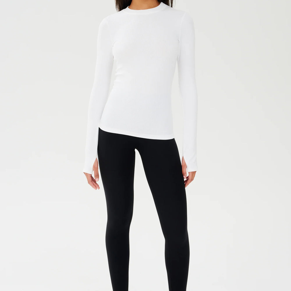Louise Rib Long Sleeve Shirt