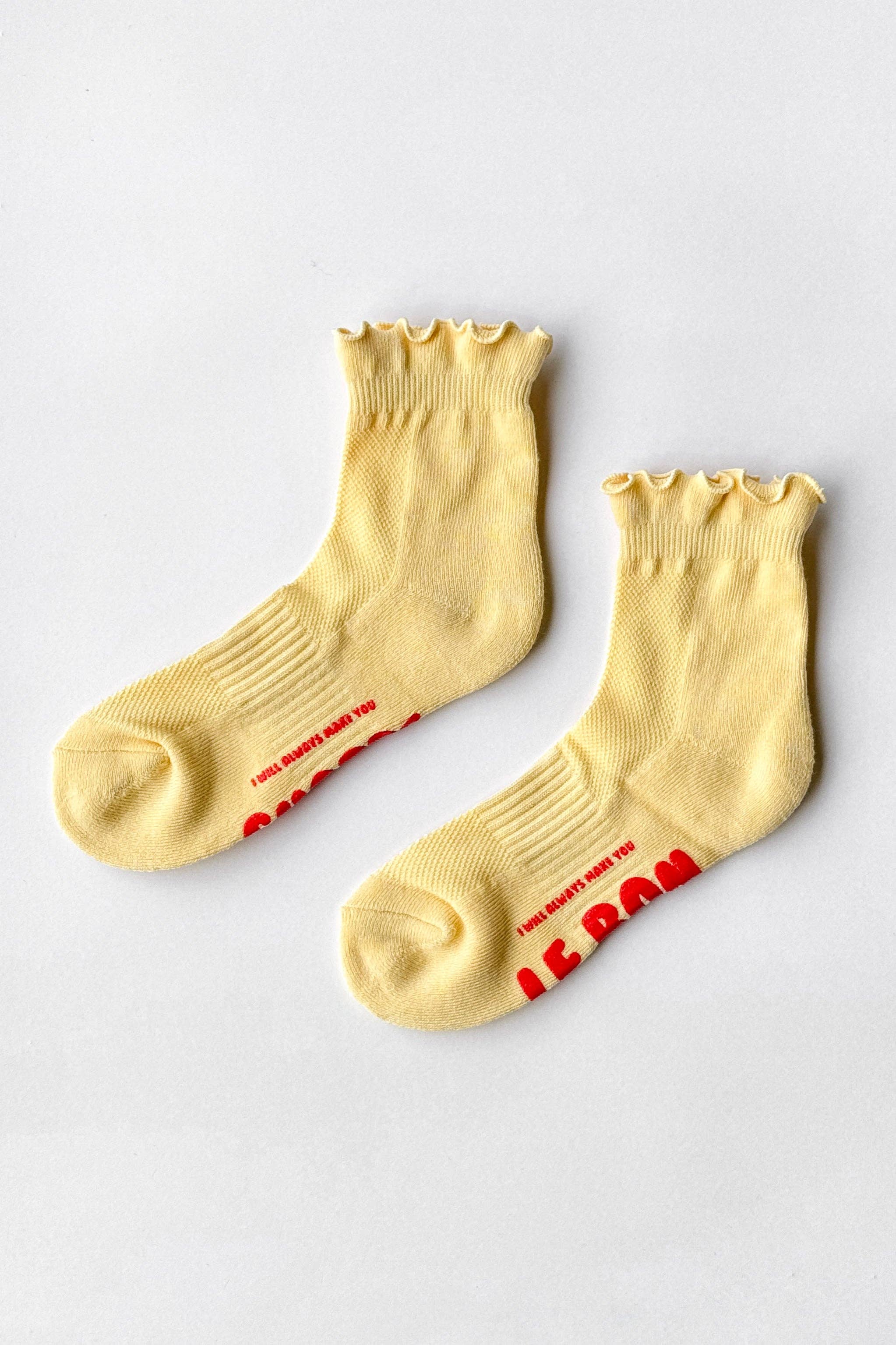 Ruffled Hugger Crew Socks  (Wholesale)