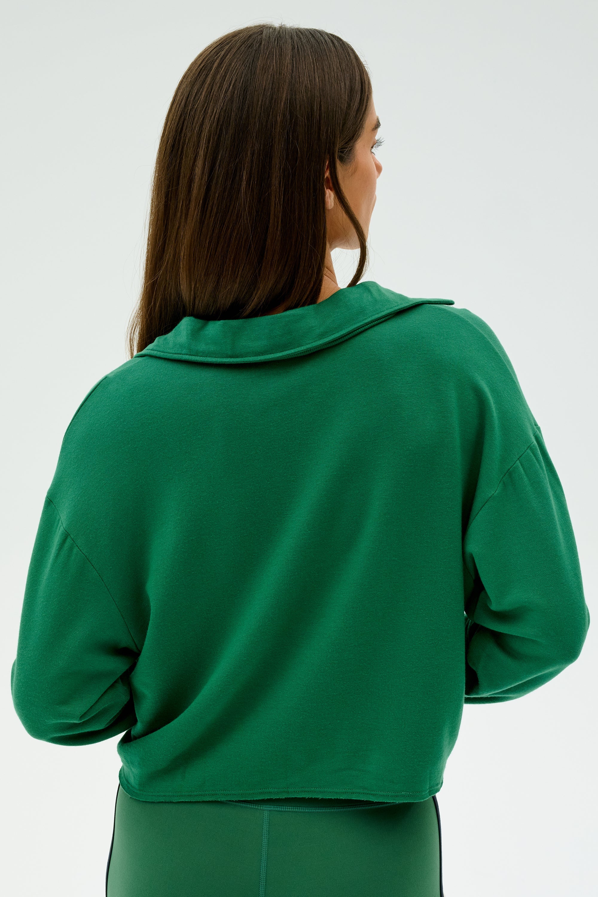 Joan Fleece Polo Sweatshirt