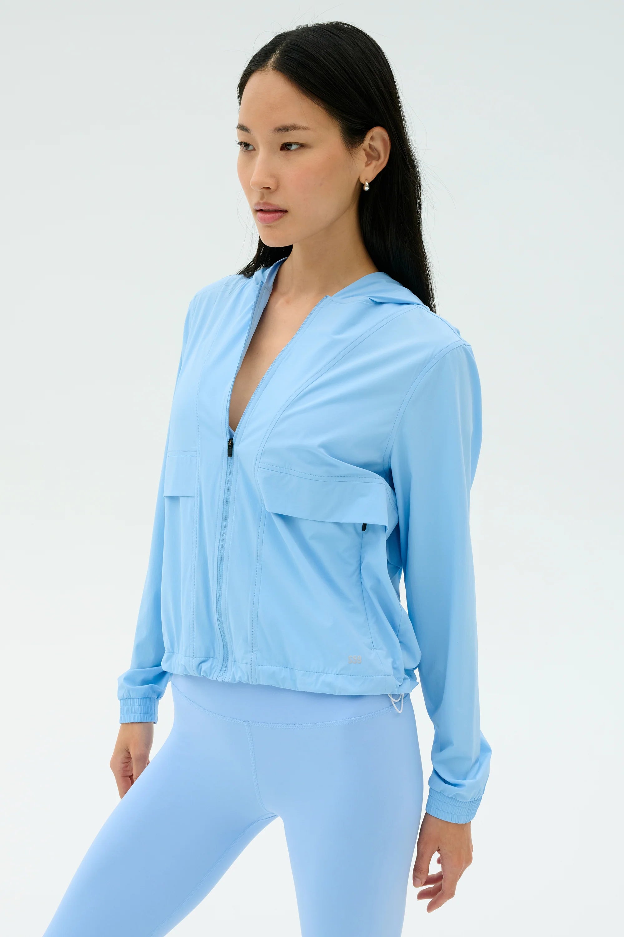 Megan Woven Nylon Jacket