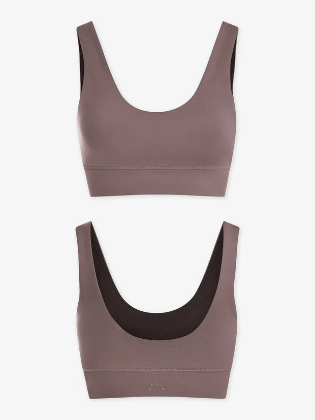 Freesoft Cori Bra in Deep Taupe