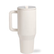 Cream HydroJug 32 oz Traveler Tumbler