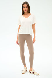 Georgia Jersey V-Neck Tee