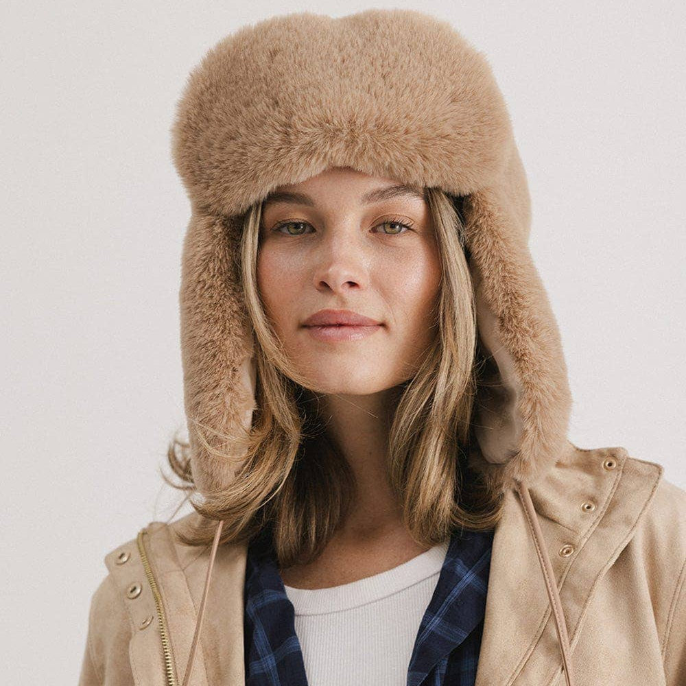 
                      
                        Logan Faux Fur Trapper Hat
                      
                    