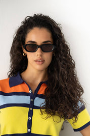 Tokyo Acetate Unisex Rectangular Sunglasses