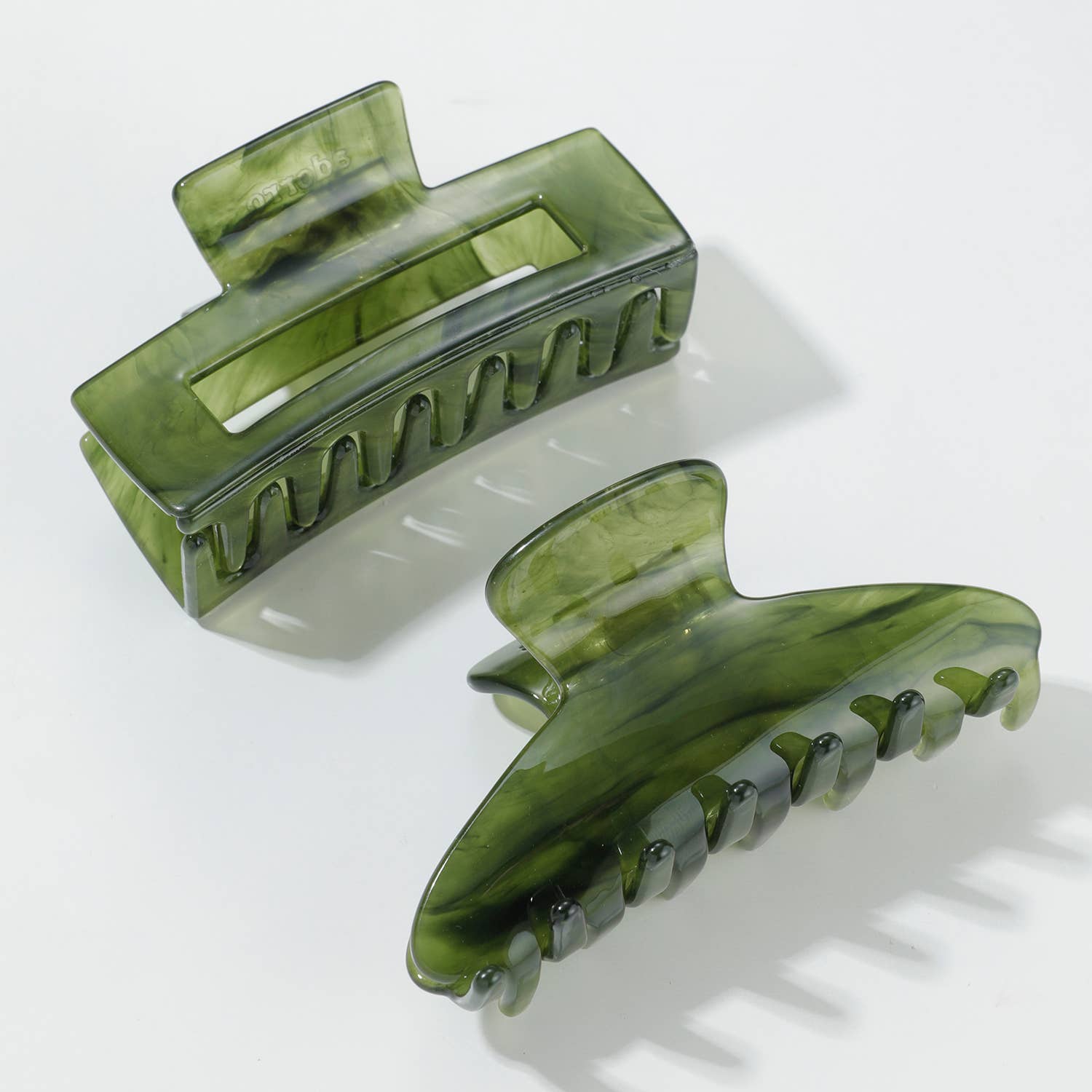 Jade Green S/M | Assorted Claw Clips