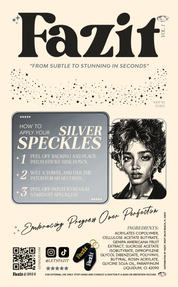 Silver Stardust Speckle Makeup Patches