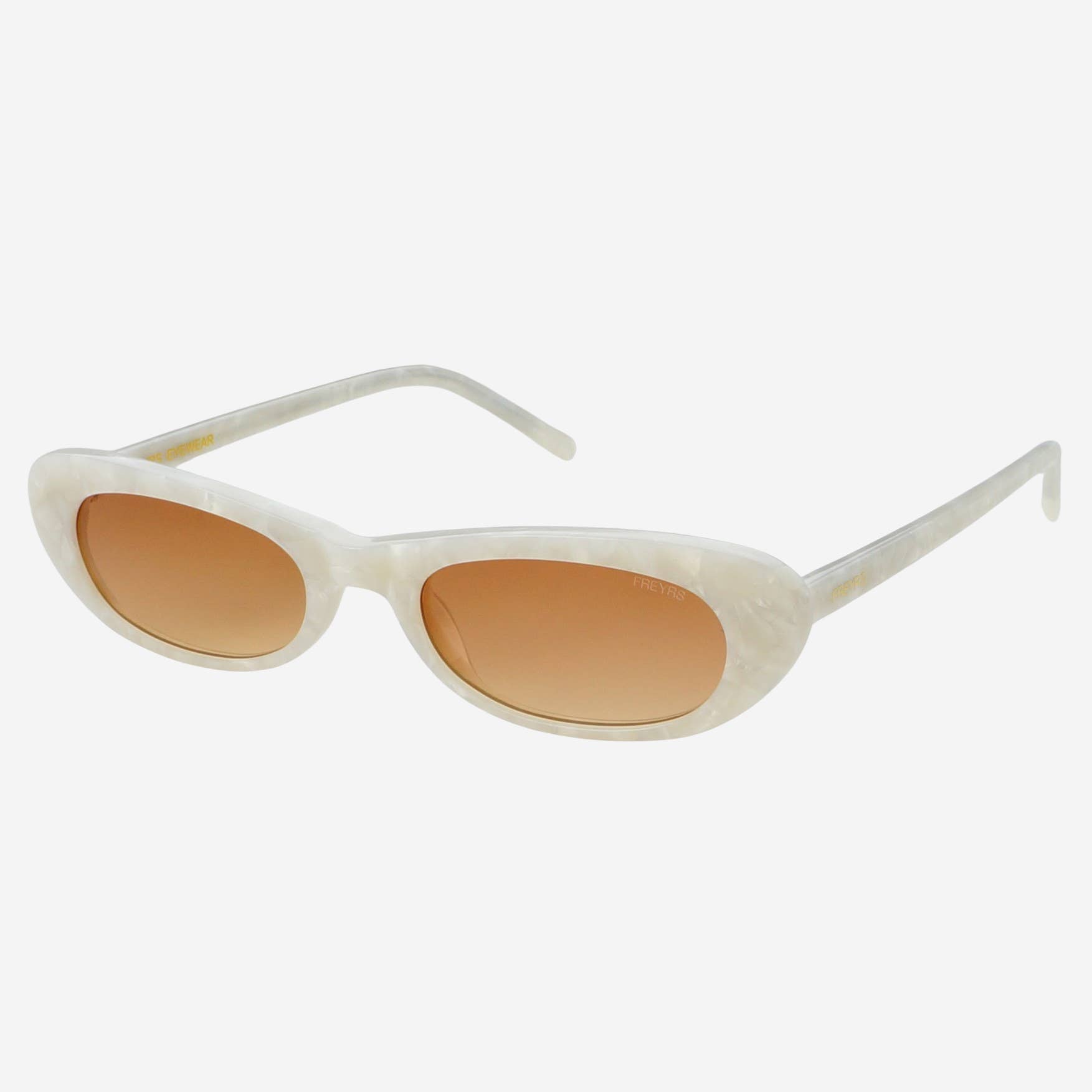 Sophie Acetate Cat Eye Women's Sunglasses Pearl